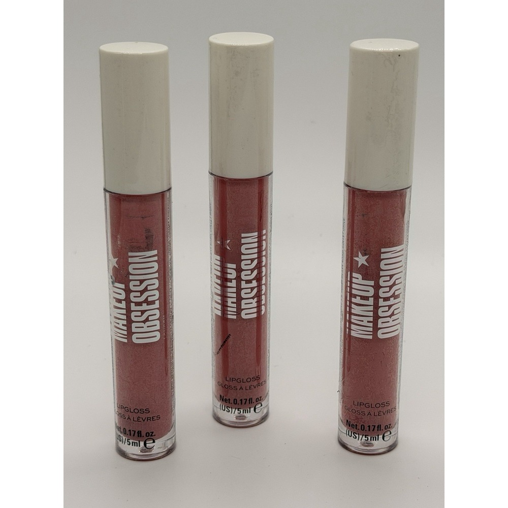 Revolution Make-Up Obsession Lip Glosses | Brand Name Make Up Pack Of 3